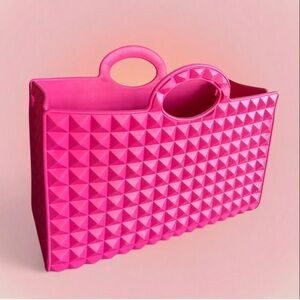 Valentino Le Troisieme Tote Bag in Hot Pink Fuschia